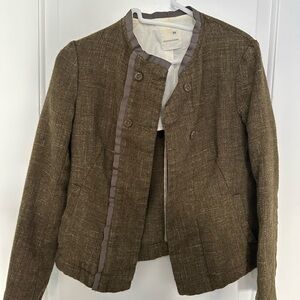 Green Pomandere Wool Women's Jacket
